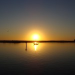 Solnedgång i Morro Bay