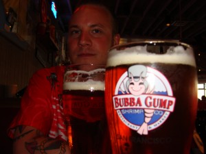 dsc00665 Bubba Gump. God mat och god öl (och söt man).