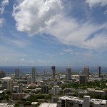 Utsikt över Honolulu från Punchbowl